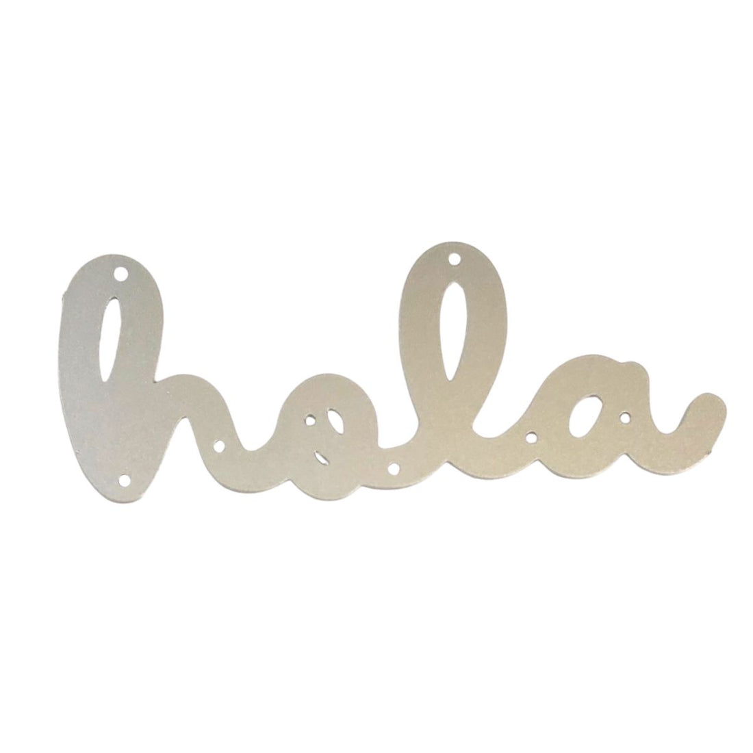 Suaje Palabra &quot;Hola&quot; Dados de Corte / Suajes / Troqueles Hobbees