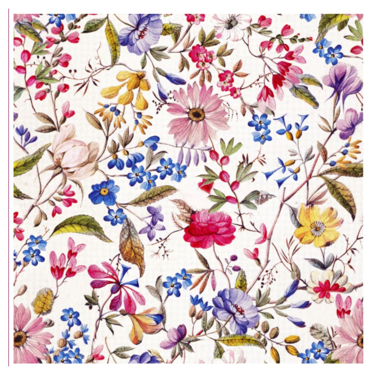 Servilleta de Papel Florentina Weiß 