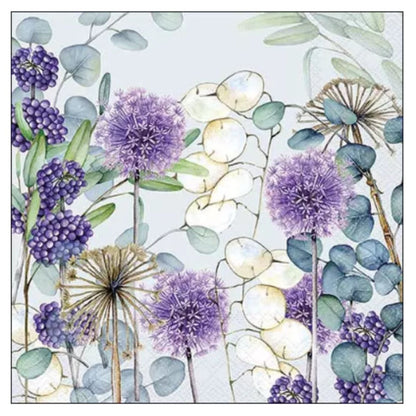 Servilleta de Papel Decorativa Lunaria Green 