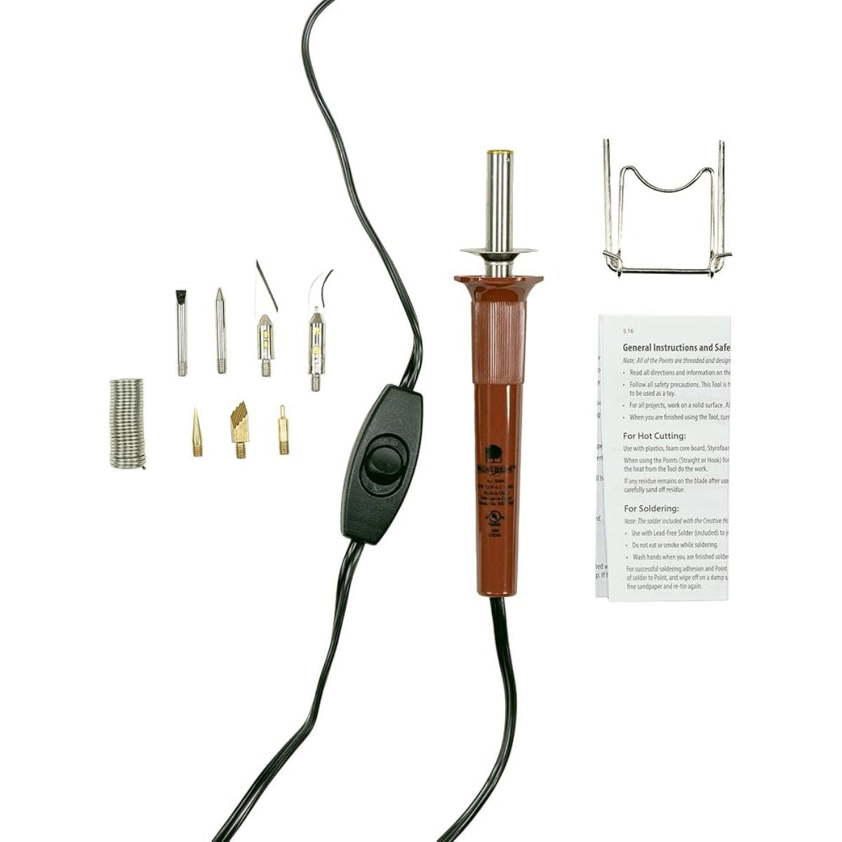 Creative Hobby Tool / Herramienta de Puntas Calientes y Soldadura Herramientas Walnut Hollow