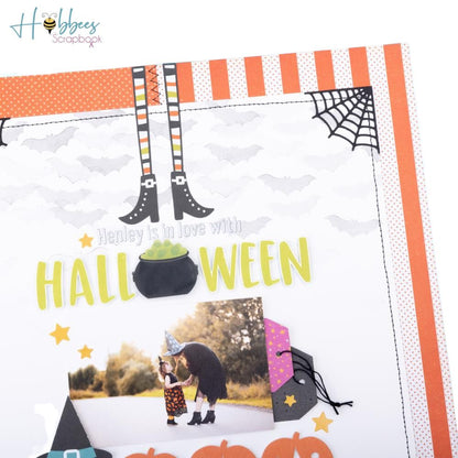Happy Halloween Ephemera Die-Cuts / Recortes Efímeros Feliz Halloween Adornos / Embellishments American Crafts