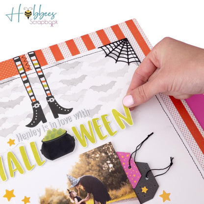 Happy Halloween Ephemera Die-Cuts / Recortes Efímeros Feliz Halloween Adornos / Embellishments American Crafts