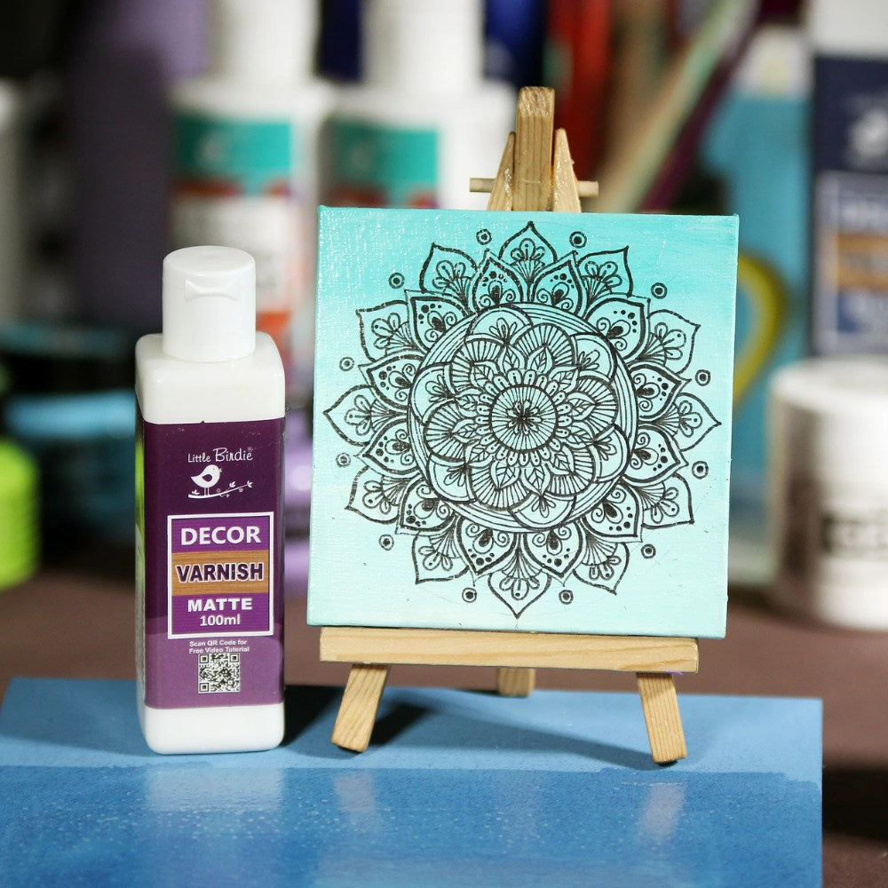 Little Birdie Decor Varnish / Barniz Mate Pastas Texturizadoras y Medios Mixtos Little Birdie