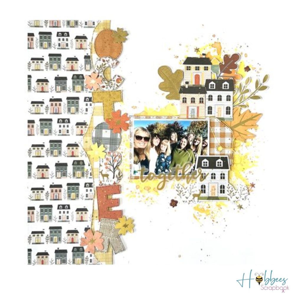 Farmstead Harvest Pad Paper Pad 12 x 12" / Block de Papel Cosecha Otoñal Papel American Crafts