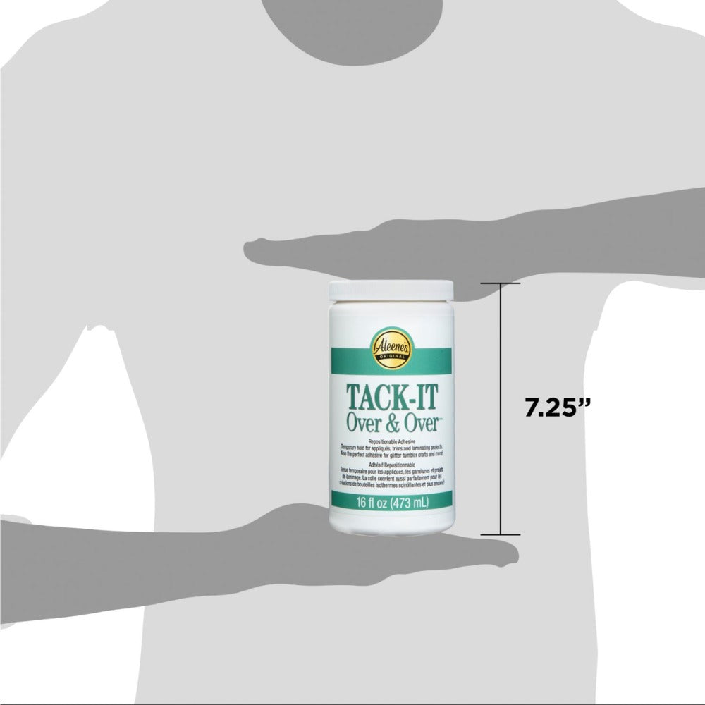 Tack-It Over & Over Liquid Glue 16 oz/ Pegamento LÃquido Reposicionable Adhesivos / Pegamentos Aleene&