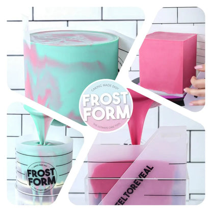 Frost Form Starter Kit 6 in / Kit para Decoración de Pasteles de 15.24 cm Descontinuado American Crafts
