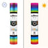 Galaxy Rainbow Adhesive Vinyl / Vinil Adhesivo Galaxia Arcoiris Viniles Teckwrap