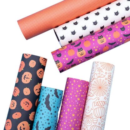 Happy Halloween 12pulg Paper Pad / Block Cartulina Doble Cara Halloween Descontinuado American Crafts