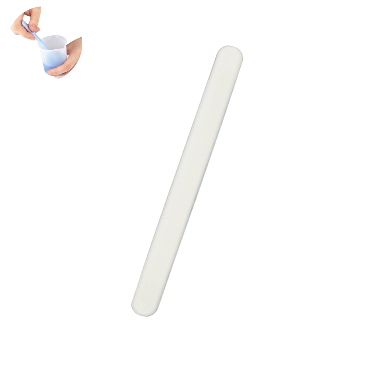 Palo Agitador con Cubierta de Silicón Para Mezclar Resina Resina Epóxica y Accesorios Hobbees