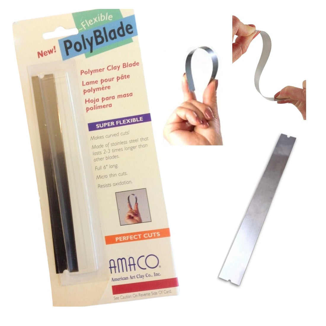 Flexible Polyblade / Navaja de Corte Flexible Herramientas para Modelado Amaco