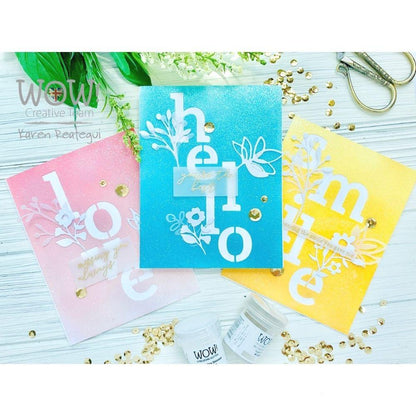 Neutral Ultra Shimmer Embossing Powder / Polvo de Embossing Tornasol Polvos de Embossing Wow!