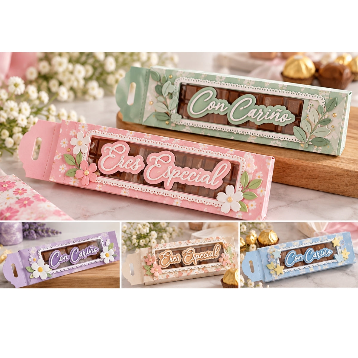 Suaje de Cajitas para Chocolate