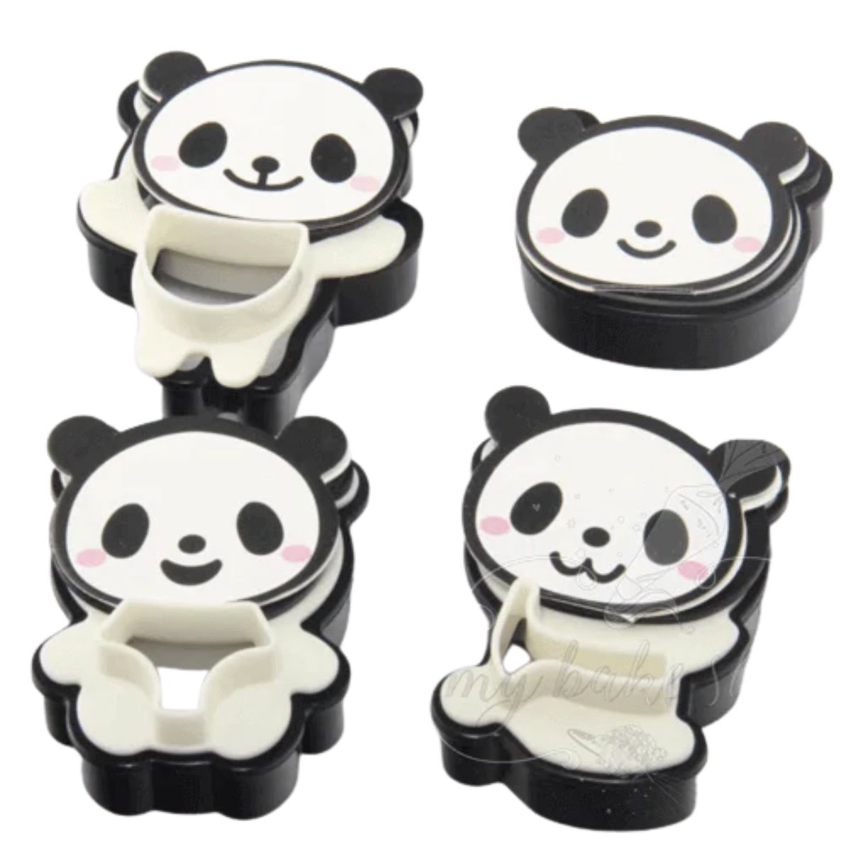 Cortadores de Galletas de Pandas Repostería Earnest Co Japan