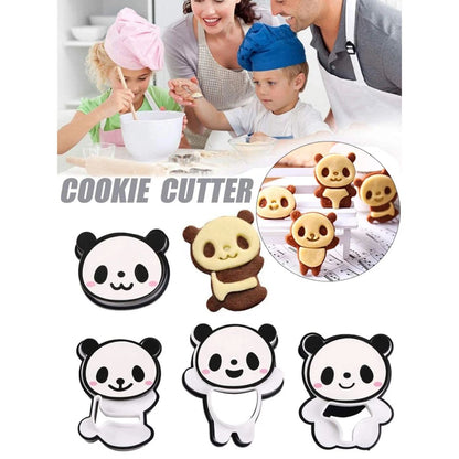 Cortadores de Galletas de Pandas Repostería Earnest Co Japan