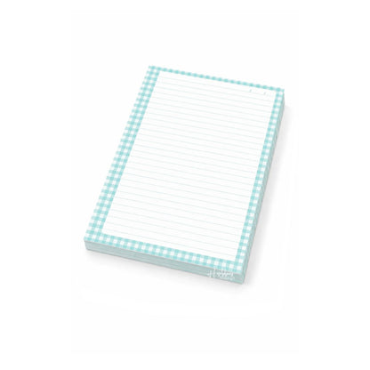 100 Hojas Interiores 1/4 Carta Cuadros Aqua Encuadernacion Crazy Crafts