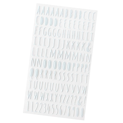 Hello Little Boy Puffy Stickers Alpha  / Pegatinas Puff Letras Stickers American Crafts