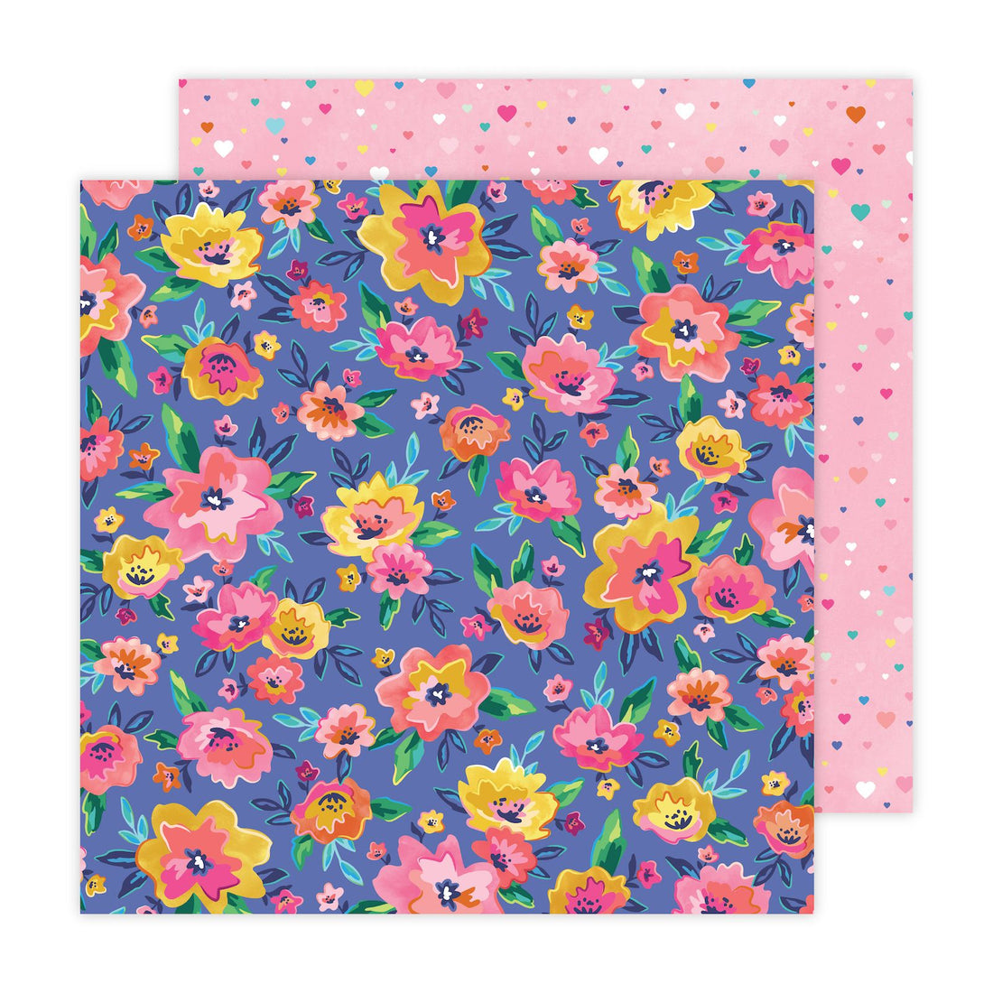Blooming Wild Paper  Sheet / Hoja de Papel Florecer Salvaje