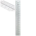 Centering Ruler / Regla de Centrado Flexible Herramientas Ek Tools