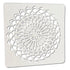 Plantilla Esténcil Mandala Geométrico 12" Esténciles / Plantillas Hobbees