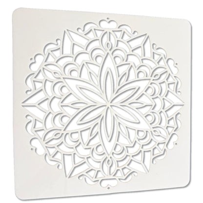 Plantilla Esténcil Mandala Estrella Floral 12" Esténciles / Plantillas Hobbees