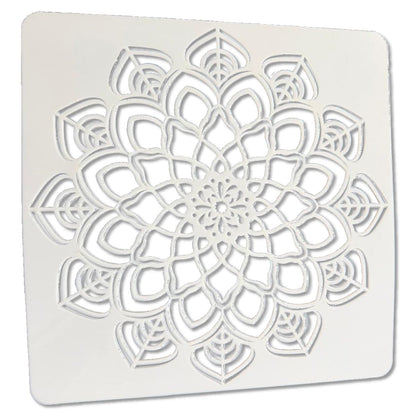 Plantilla Esténcil Mandala Encaje Floral 12" Esténciles / Plantillas Hobbees