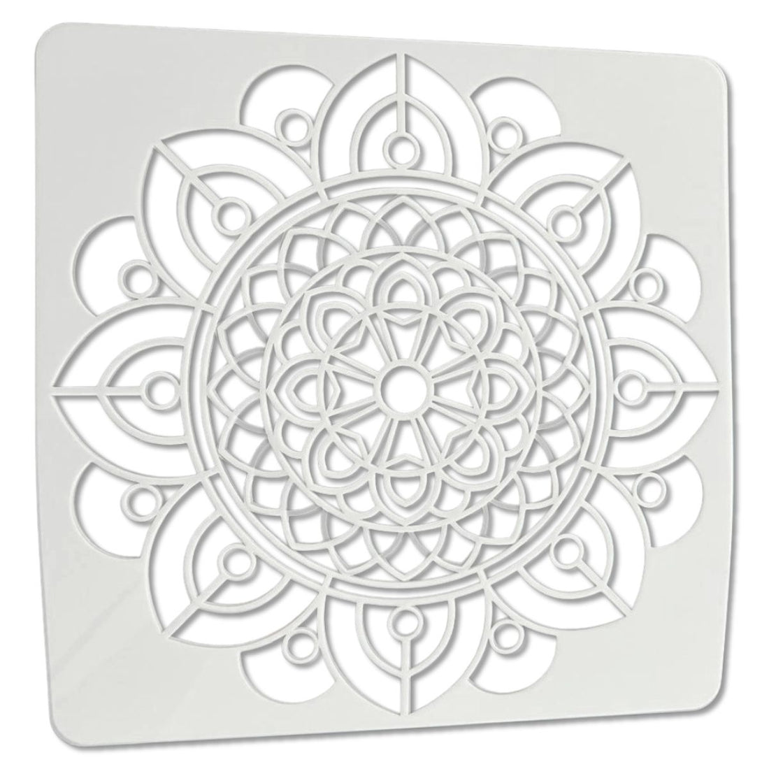 Plantilla Esténcil Mandala Geométrico Zen 12" Esténciles / Plantillas Hobbees