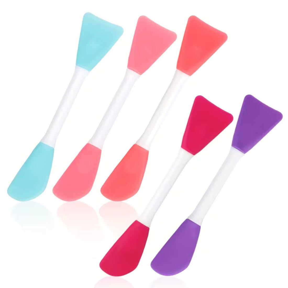 Espátula de Silicón de 2 Puntas Resina Epóxica y Accesorios Hobbees