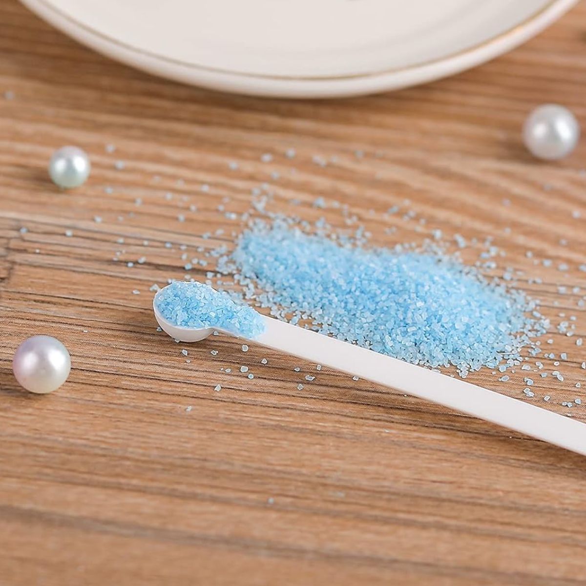 5 Mini Cucharitas para Polvos, Glitter o Pigmentos Herramientas Hobbees