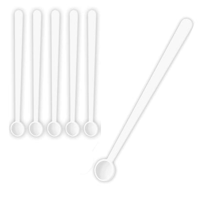 5 Mini Cucharitas para Polvos, Glitter o Pigmentos Herramientas Hobbees