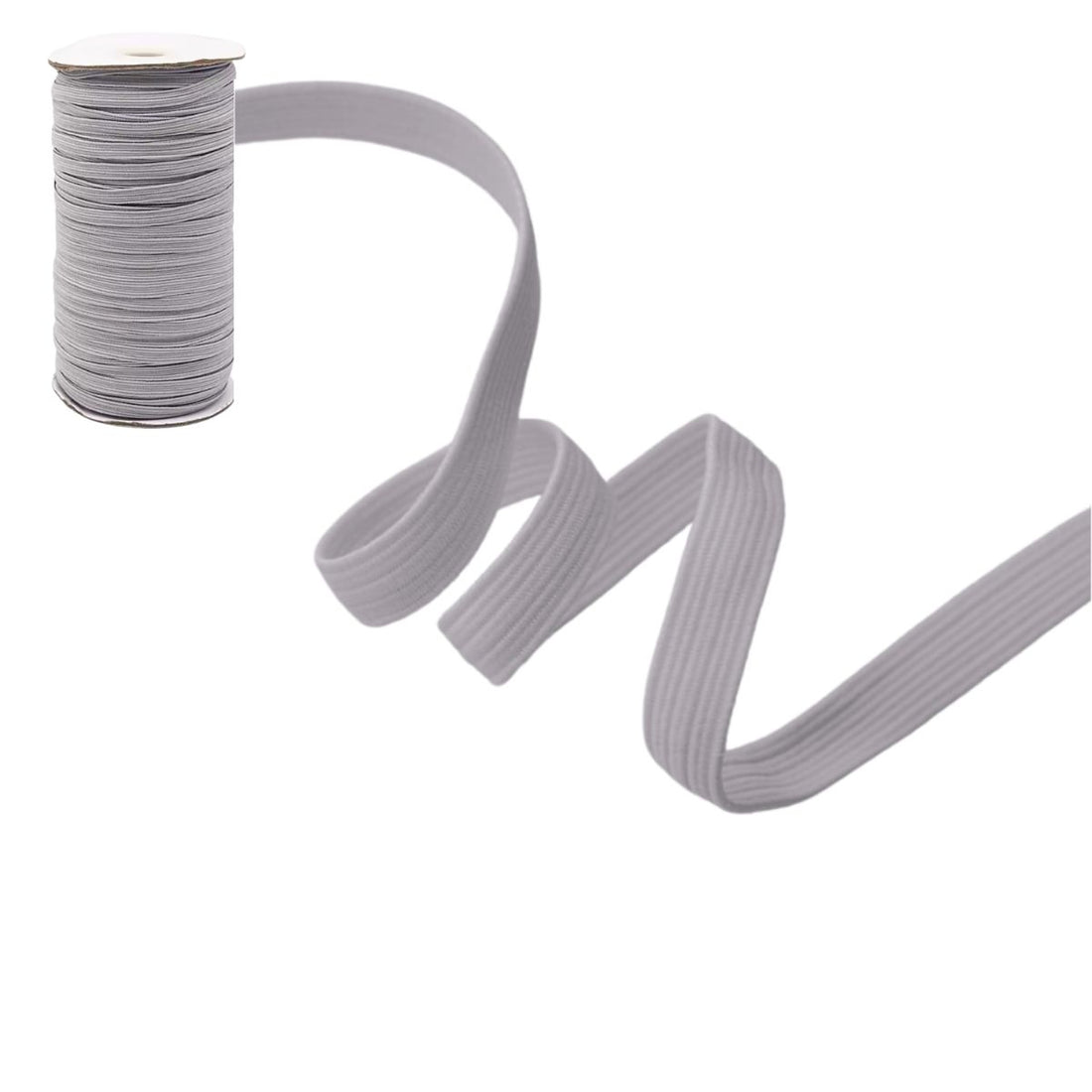Elástico Gris para Encuadernación 2m. Encuadernacion Hobbees