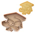 Graduation Cookie Cutter Stamp/ Sello Cortador de Galletas de Graduación Repostería Sweetshop