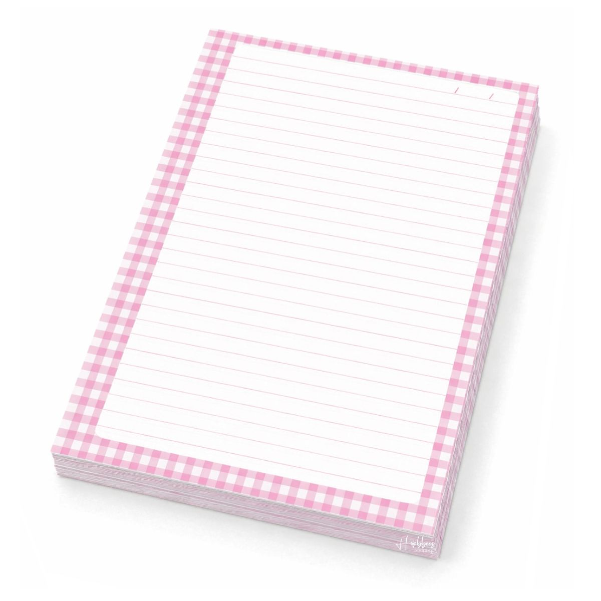 100 Hojas Interiores Media Carta Cuadros Rosa Encuadernacion Crazy Crafts
