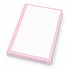 100 Hojas Interiores Media Carta Cuadros Rosa Encuadernacion Crazy Crafts