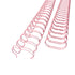16 Espirales Metálicos Journelle Baby Pink 1 1/4” Arillos para Engargolar Angie Guerra & Hobbees