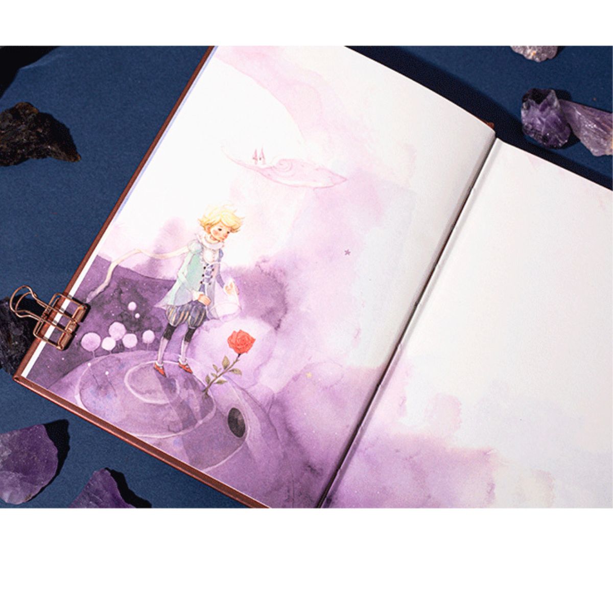 Le Little Prince Journal / Diario de El Principito Color Azul Descontinuado Hangzhou Muke Culture
