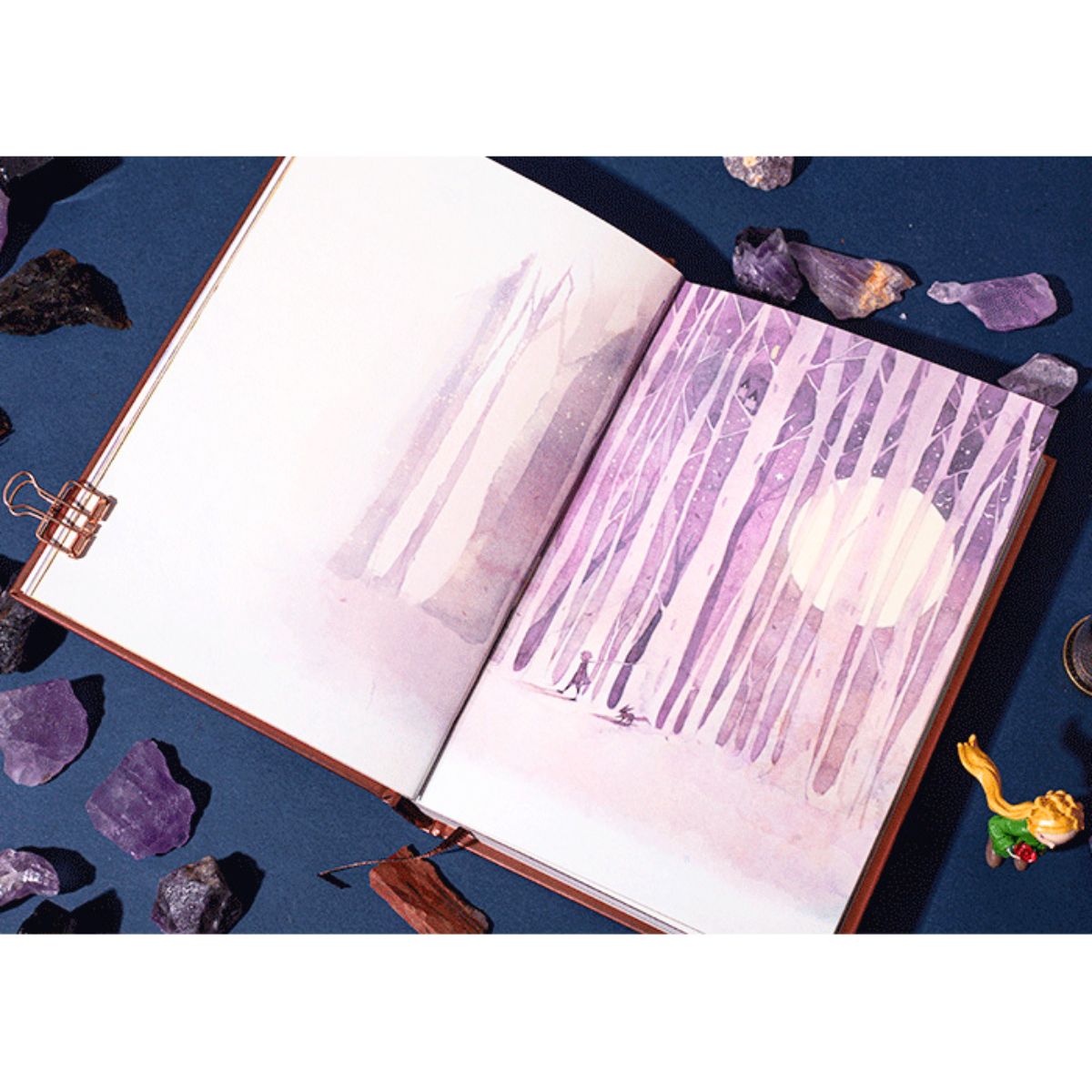 Le Little Prince Journal / Diario de El Principito Color Azul Descontinuado Hangzhou Muke Culture