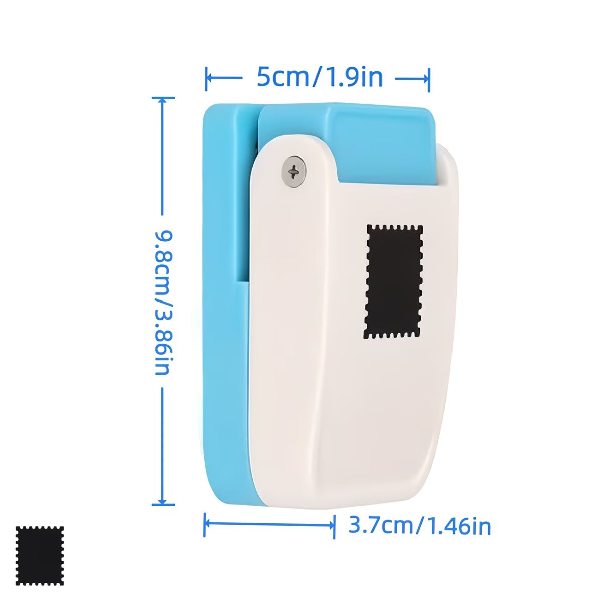 Perforadora Tipo Sello o Timbre Postal Perforadoras Hobbees