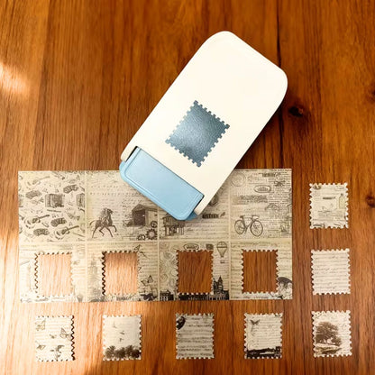 Perforadora Tipo Sello o Timbre Postal Perforadoras Hobbees