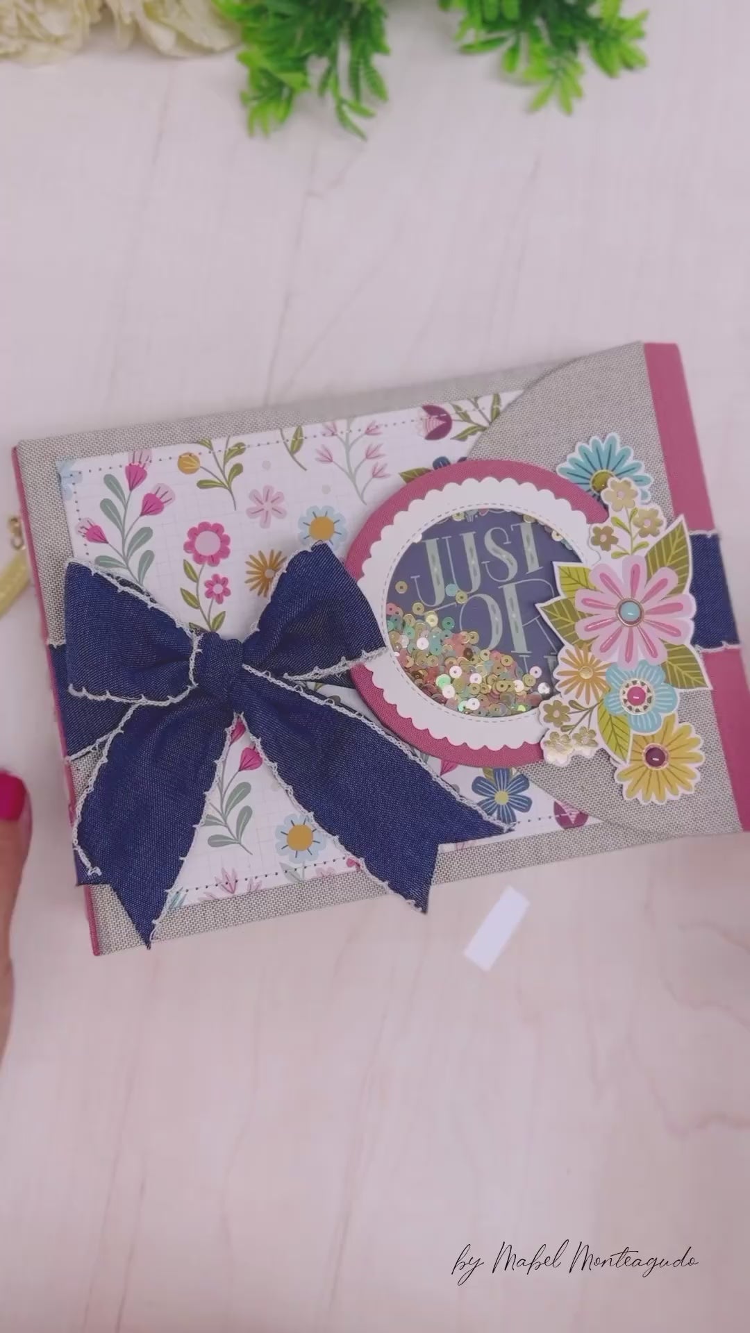 Album Joyful Notes con Tutorial por Mabel Monteagudo Kits / Sets American Crafts