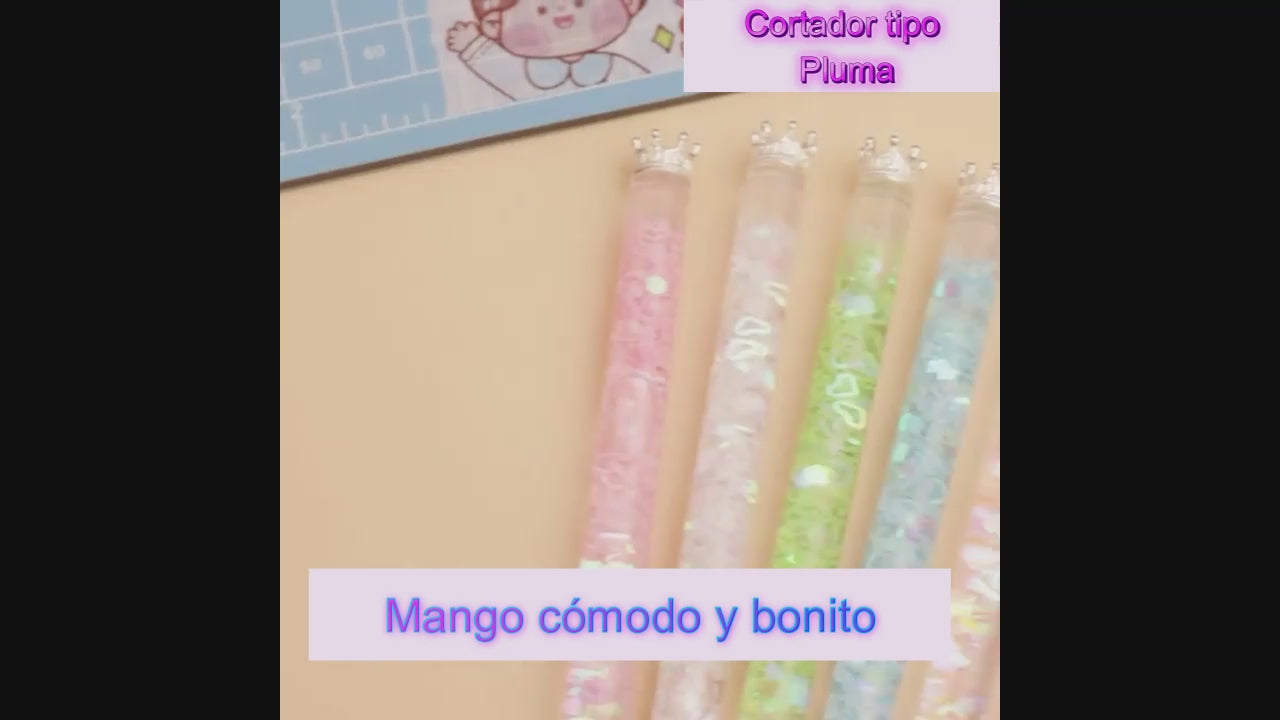 Pluma de Corte Pink Shake Tijeras / Cutters Hobbees