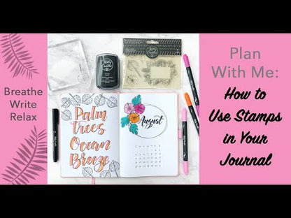 Creative Journal Harmony / Agenda Creativa Rosa Agendas y Journals Kelly Creates