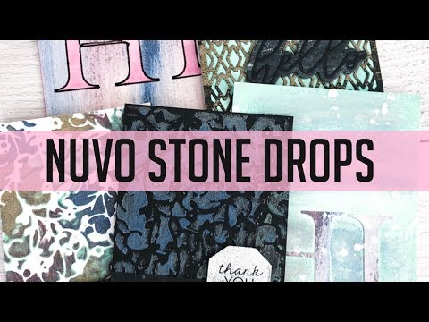 Mustard Jar Stone Drops / Piedras LÃquidas Mostaza Pintura Dimensional Nuvo