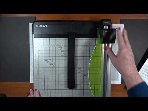 Heavy-Duty Rotary Trimmer 12 in / Cortadora con Capacidad de 36 Hojas Cortadoras / Guillotinas Carl