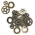Steampunk Gears Buttons / 50 Botones de Engranes Cobre Steampunk Adornos / Embellishments Hobbees