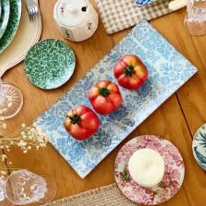 6 Platos de Vidrio Rectangulares Estilo Europeo para Decoupage 16cm Decoupage Decorakel