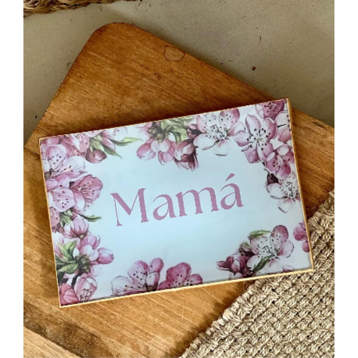 6 Platos de Vidrio Rectangulares Estilo Europeo para Decoupage 16cm Decoupage Decorakel