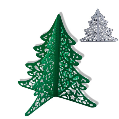 Suaje o Troquel Árbol Navideño 3D Dados de Corte / Suajes / Troqueles Hobbees
