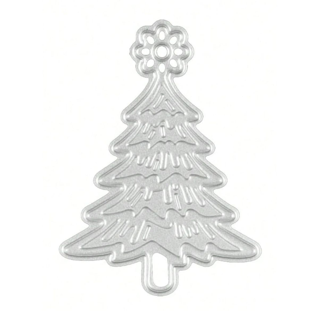 Suaje o Troquel Árbol de Navidad con Estrella en la Punta