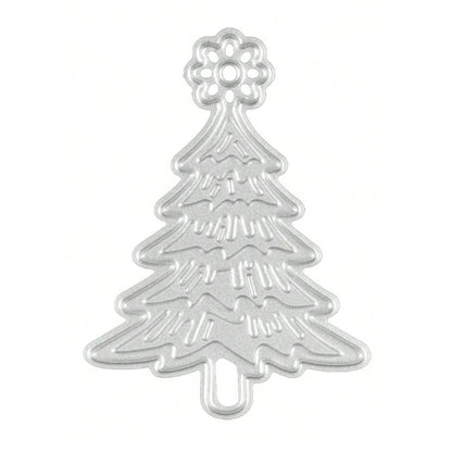 Suaje o Troquel Árbol de Navidad con Estrella en la Punta Dados de Corte / Suajes / Troqueles Hobbees