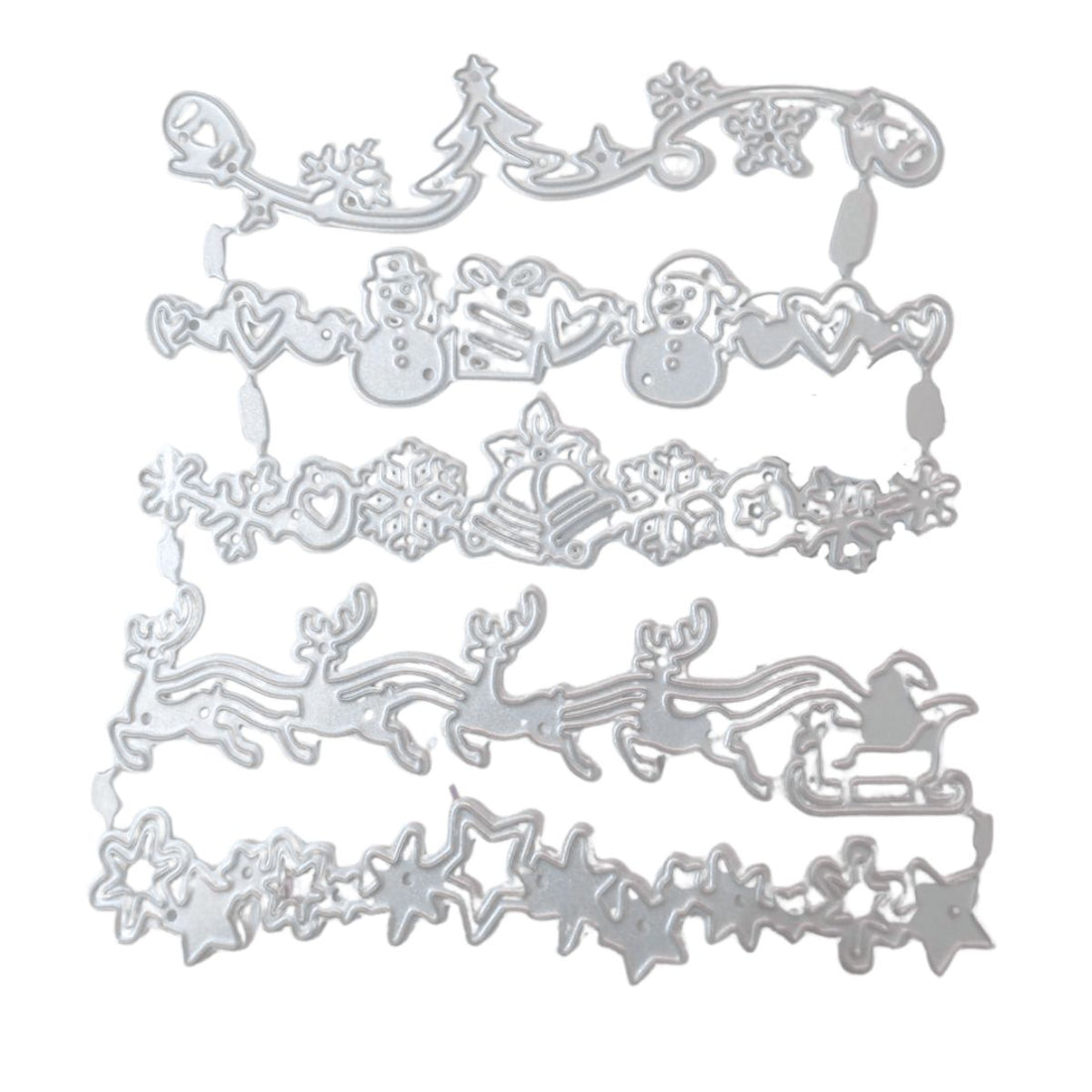 Set de Suajes o Troqueles Bordes Navideños Dados de Corte / Suajes / Troqueles Hobbees
